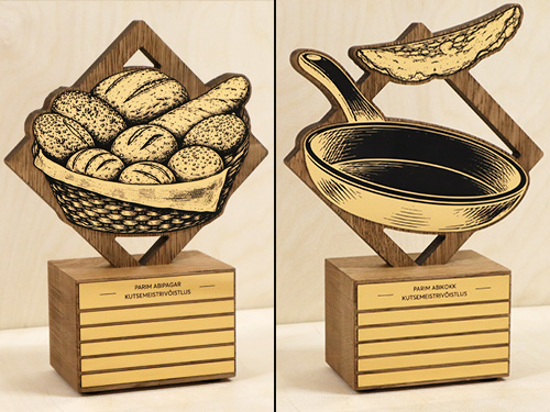 auhinnad - karikad ja medalid