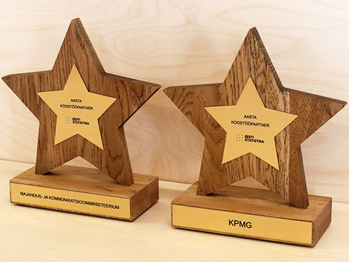 puidust karikad - auhinnad puidust